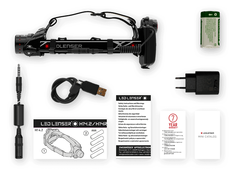Led Lenser H14R2 Accessoires