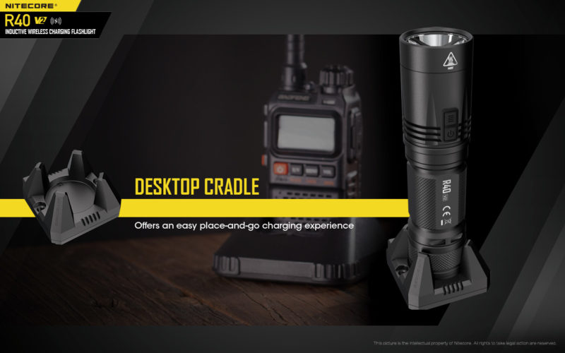 Nitecore New R40 zaklamp voor thuis en onderweg