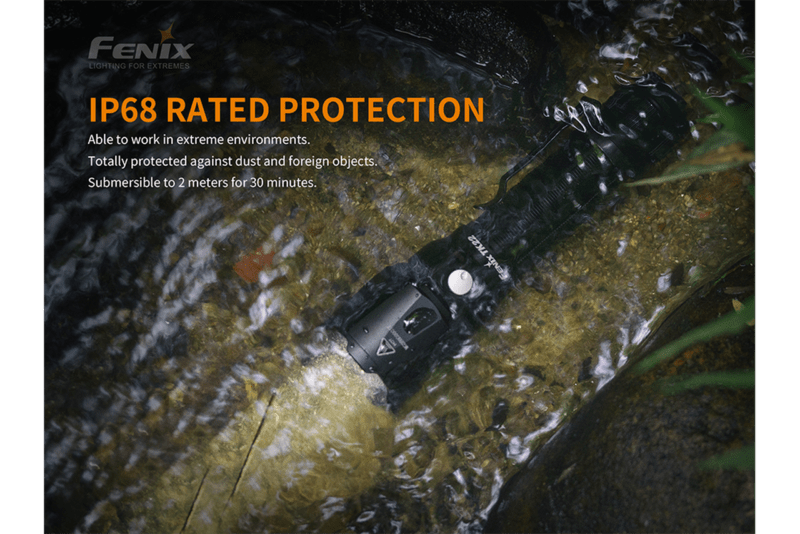 Fenix TK22 V2 waterproof tot 2 meter voor 30 minuten