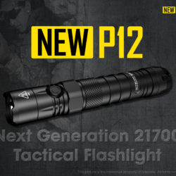 Nitecore P12 New de nieuwste generatie tactische zaklamp