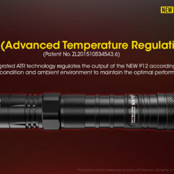 Nitecore P12 met geavanceerde temperatuur regeling