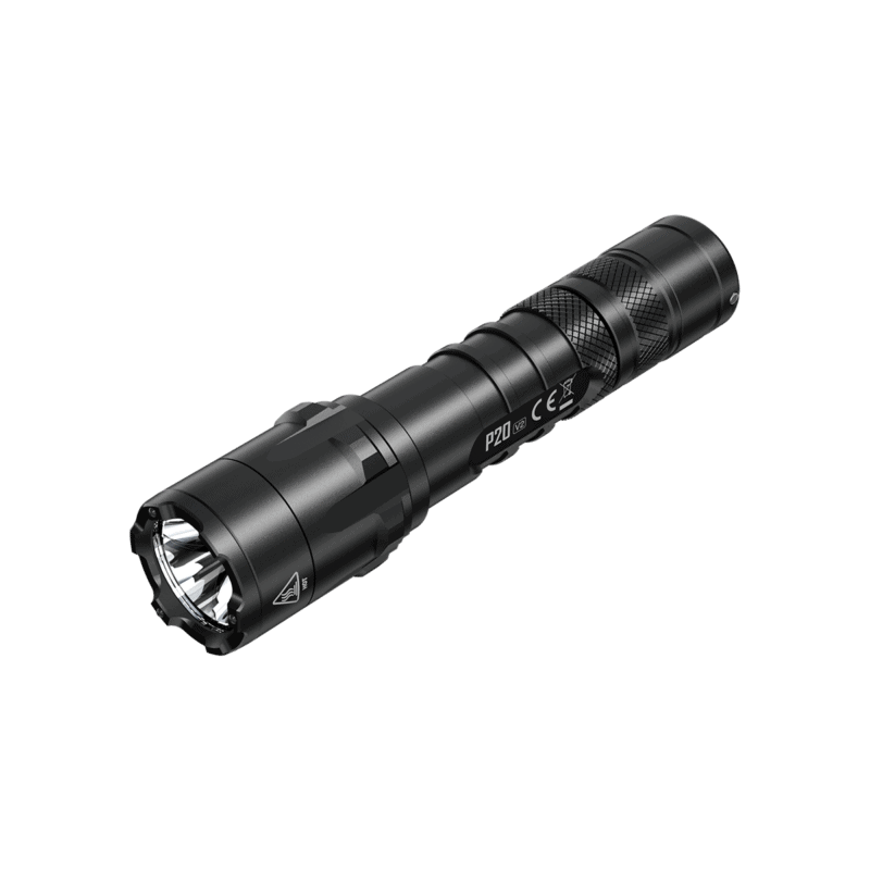 Nitecore P20 V2 tactische zaklamp voor wetshandhaving, zelfverdediging en zoekoperaties