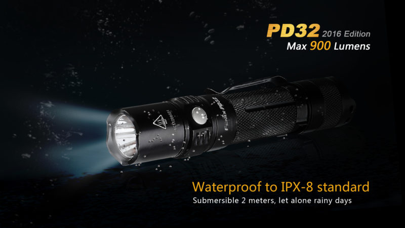 Fenix PD32 IPX8 2m