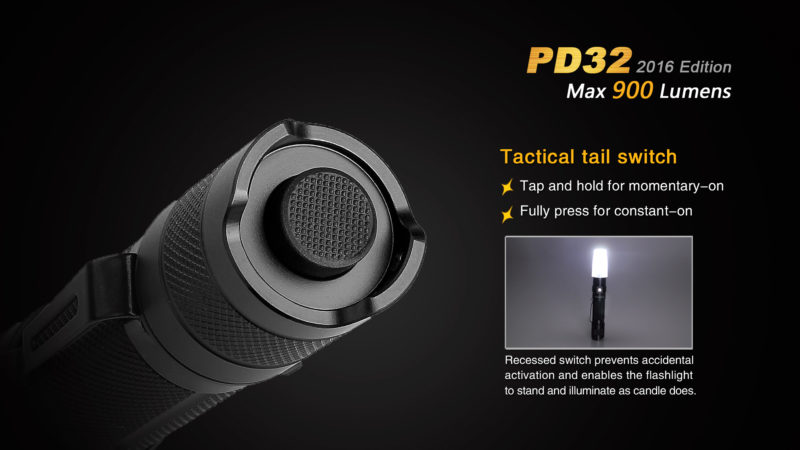 PD32 tactische zaklamp