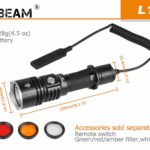 Acebeam L16 Oplaadbare LED Zaklamp filters
