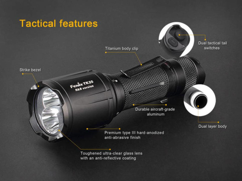 Fenix TK25RB eigenschappen