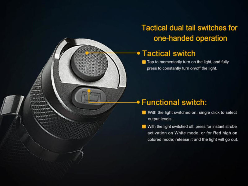 Fenix TK25RB zeer effectief in gebruik