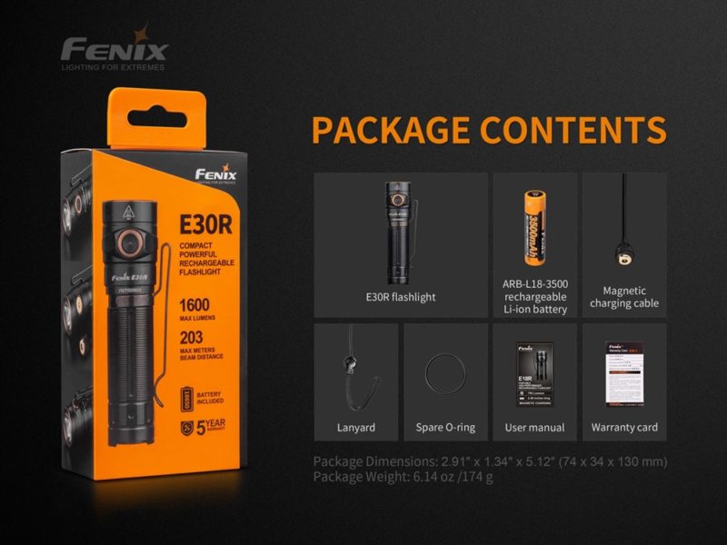 Fenix E30R accessoires