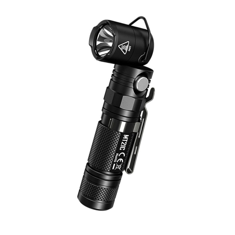 Nitecore MT21C zaklamp met kantelbare koplamp
