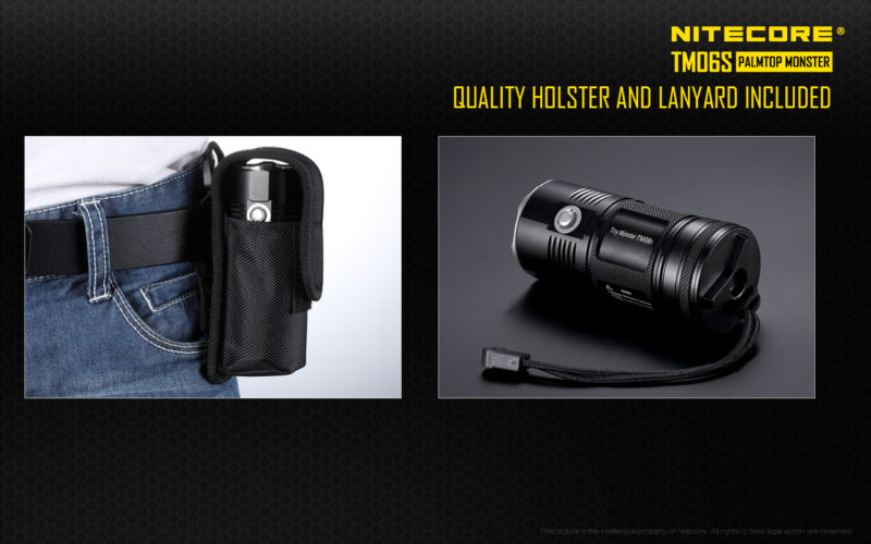 Nitecore TM06S accessoires
