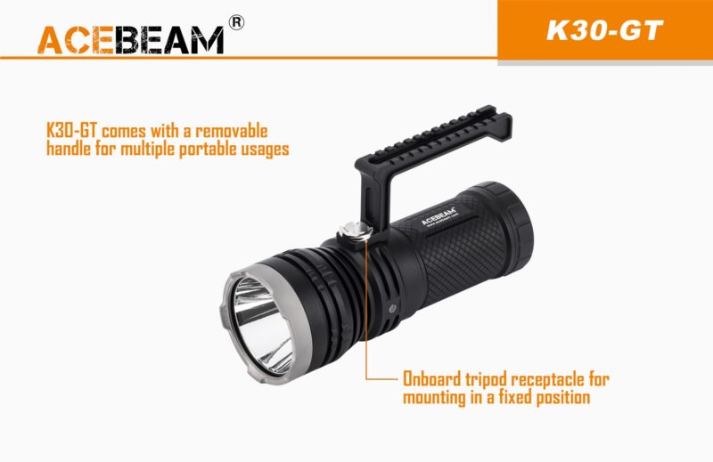AceBeam K30 GT met verwijderbare handle