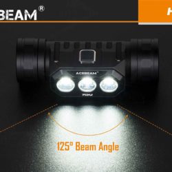 Acebeam H50 lichtbereik