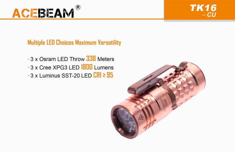 Acebeam TK16 CU