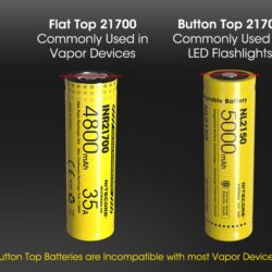 Nitecore NL2150R 21700 batterij speciaal voor zaklampen