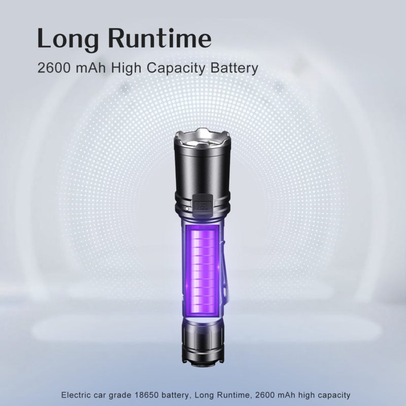 Klarus XT11R met lange gebruikstijd - Zaklampwinkel