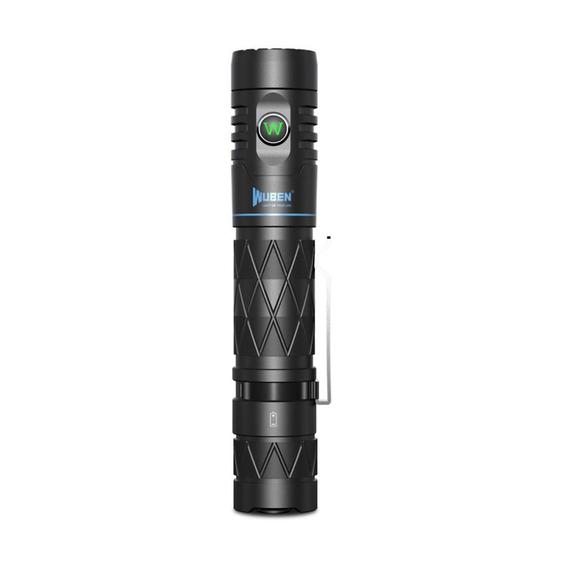 Wuben E12R Zaklamp en powerbank productfoto