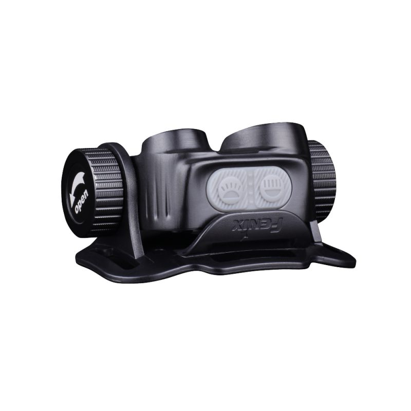 Fenix HM65R Hoofdlamp Schakelaars en batterijvak