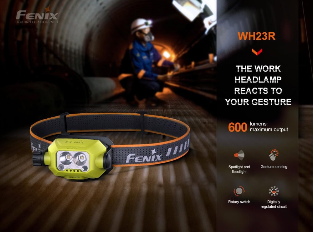 Fenix WH23R Hoofdlamp Unieke Eigenschappen
