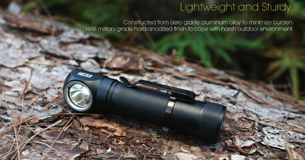 Nitecore HC33 Hoofdlamp Duurzaamheid
