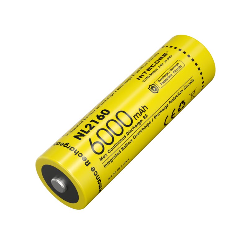 Nitecore NL2160 Batterij Overzicht