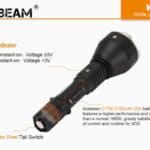 ACEBEAM W30 LEP Zaklamp power indicator