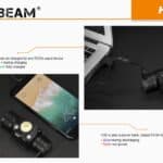 Acebeam H30 ook als powerbank