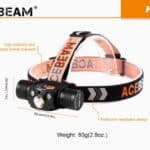 Acebeam H30 zit prettig