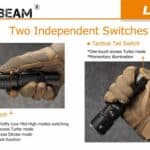 Acebeam L16 Oplaadbare LED Zaklamp gebruiksopties