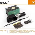 Acebeam X80 LED Zaklamp inclusief