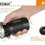Acebeam X80 LED Zaklamp krachtig in handig formaat