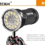 Acebeam X80 LED Zaklamp voor statief