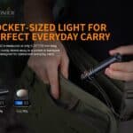 FENIX LD30 60 gram 11cm lang 1600 lumen
