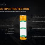 Fenix ARB-L21 5000 mAh 21700 batterij - beveiliging