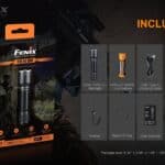 Fenix TK16 V2.0 Zaklamp Bijgeleverde Accessoires