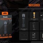 Fenix TK20R V2.0 Bijgeleverde Accessoires