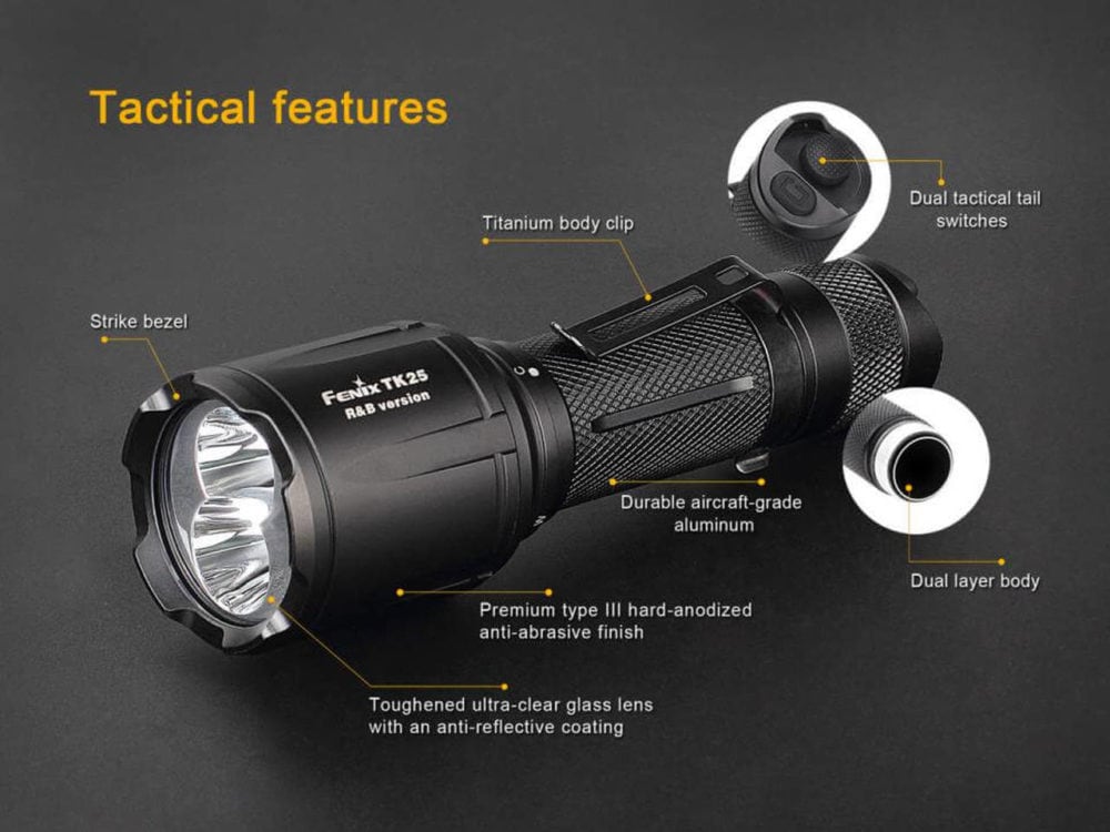 Fenix TK25RB eigenschappen