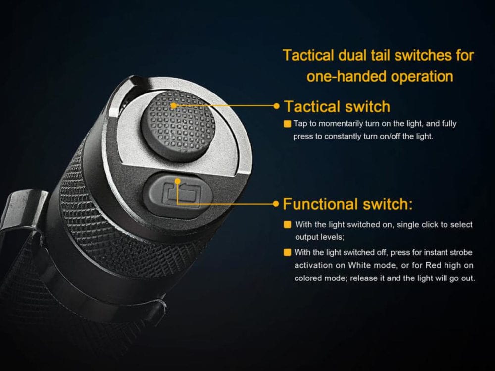 Fenix TK25RB zeer effectief in gebruik