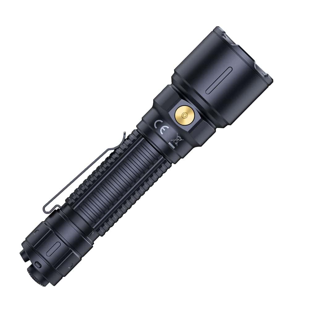Fenix WF26R Zaklamp Productfoto met oplaadpunt