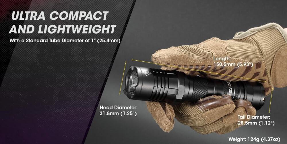 Lichtgewicht Nitecore P20i UV