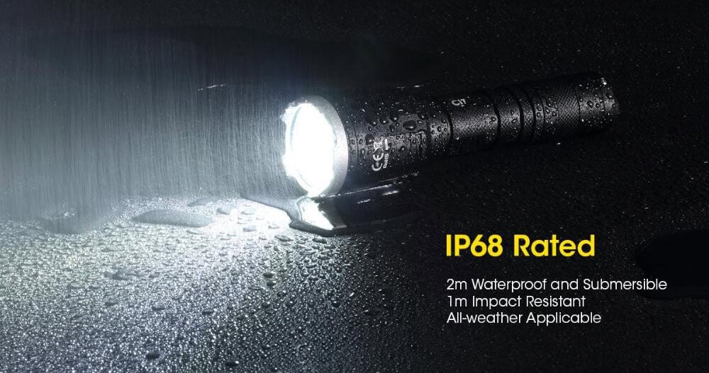 Nitecore CI7 Infrarood Zaklamp Functies