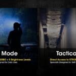 Nitecore CI7 Infrarood Zaklamp Modi