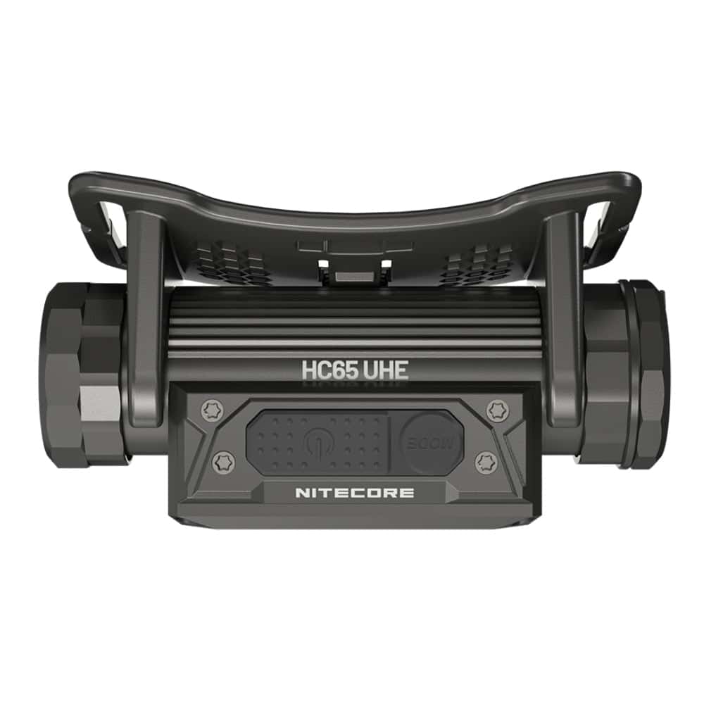 Nitecore HC65 UHE Zaklamp Voorkant Close up