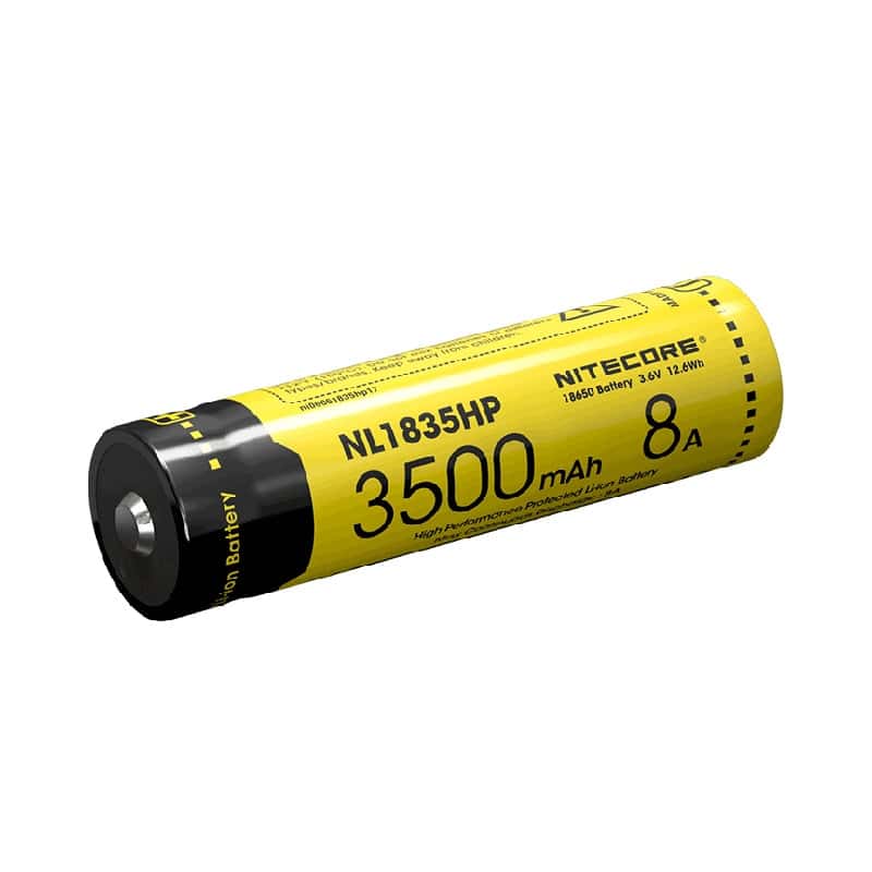 Nitecore nl1835hp - high drain 18650 batterij 3500mah