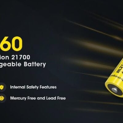 Nitecore NL2160 Batterij Unieke Voordelen
