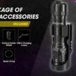 Nitecore P20i UV Zaklamp Bijgeleverde Accessoires
