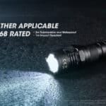 Nitecore P20i tactische lamp IP68 tegen water en stof