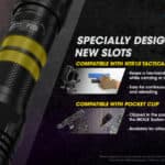 Nitecore P20i tactische lamp compatibel met NTR10 tactische ring pro