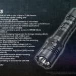 Nitecore P20i tactische lamp eigenschappen