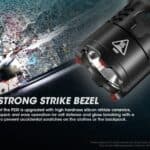 Nitecore P20i tactische lamp voor operationele taken met ultra sterke bezel