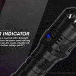Nitecore P20i tactische zaklamp met batterij indicator nauwkeurig